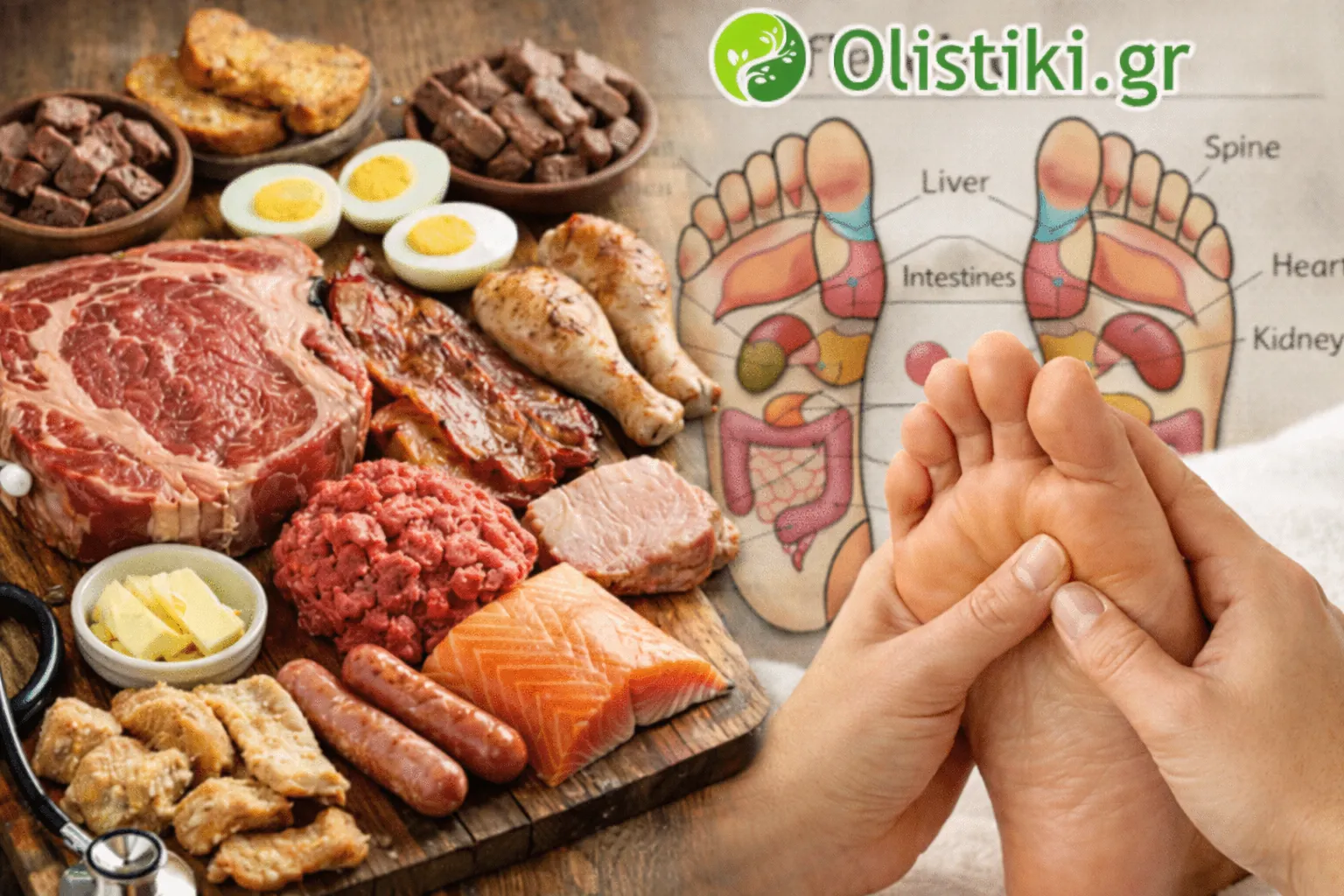 Carnivore Διατροφή και Ρεφλεξολογία: Μια Σύγχρονη Ολιστική Προσέγγιση Υγείας