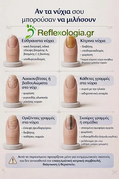 Τι λένε τα νύχια σου για την υγεία σου;